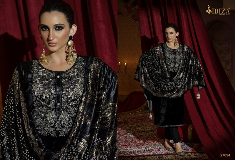 Rang E Rooh By Ibiza Viscose Velvet Salwar Kameez 